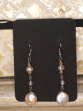 Pink Freshwater Pearl Earrings